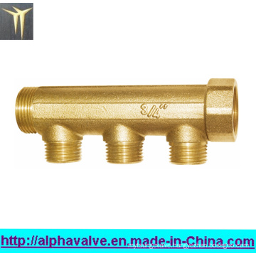 Brass Manifold -Brass 3-Way (a. 0187)